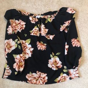 Off shoulder 3/4 sleeve
